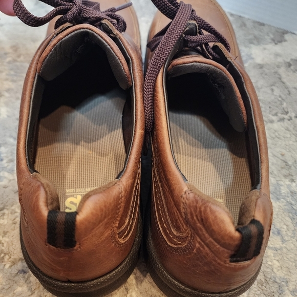 SAS Move On Brown Leather Lace Up Comforr Support Walking Shoes Size 13M - Picture 6 of 15